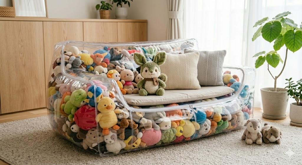 ぬいぐるみ収納ソファーの選び方