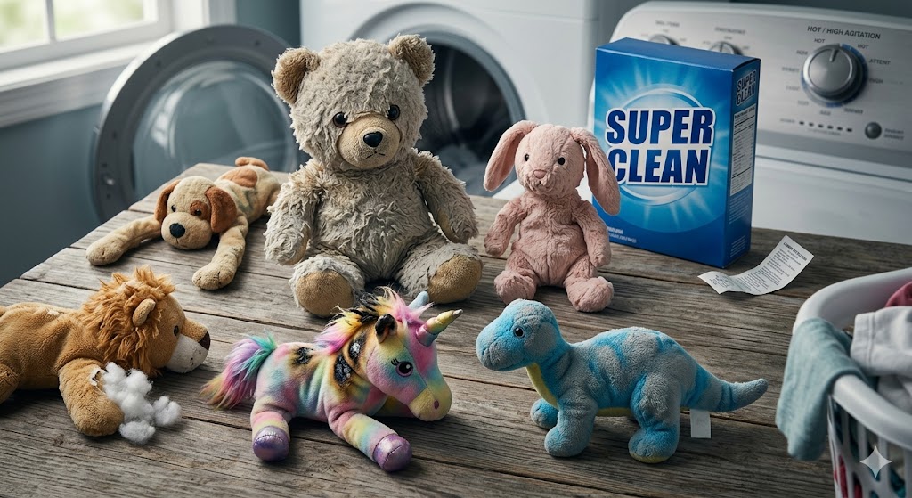 ぬいぐるみ洗濯失敗の原因とよくあるボロボロ事例